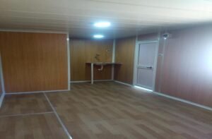 تخصيص أعمال التشطيب بواسطة شركة AMA للكرفانات و الحاويات